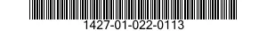 1427-01-022-0113 GUIDANCE AND CONTROL SECTION,GUIDED MISSILE 1427010220113 010220113