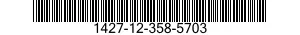 1427-12-358-5703 GUIDANCE AND CONTROL SECTION,GUIDED MISSILE 1427123585703 123585703