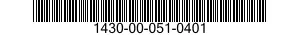 1430-00-051-0401  1430000510401 000510401