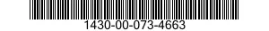 1430-00-073-4663  1430000734663 000734663