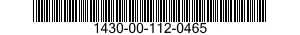 1430-00-112-0465  1430001120465 001120465