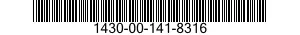 1430-00-141-8316  1430001418316 001418316