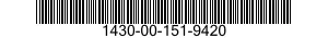 1430-00-151-9420  1430001519420 001519420
