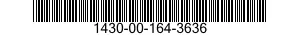 1430-00-164-3636  1430001643636 001643636