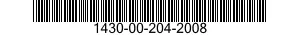 1430-00-204-2008  1430002042008 002042008