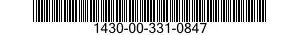 1430-00-331-0847  1430003310847 003310847