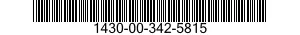 1430-00-342-5815  1430003425815 003425815
