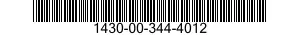 1430-00-344-4012  1430003444012 003444012