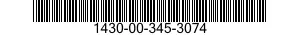 1430-00-345-3074  1430003453074 003453074