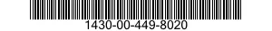 1430-00-449-8020  1430004498020 004498020