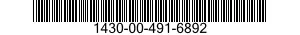 1430-00-491-6892  1430004916892 004916892