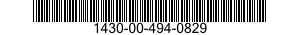 1430-00-494-0829  1430004940829 004940829