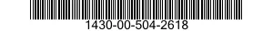 1430-00-504-2618  1430005042618 005042618