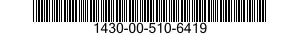 1430-00-510-6419  1430005106419 005106419