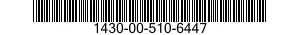 1430-00-510-6447  1430005106447 005106447