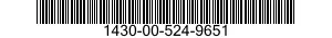 1430-00-524-9651  1430005249651 005249651