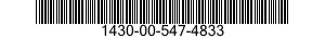 1430-00-547-4833  1430005474833 005474833