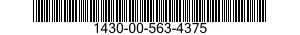 1430-00-563-4375  1430005634375 005634375