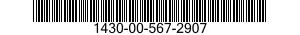 1430-00-567-2907  1430005672907 005672907