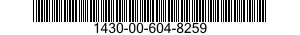 1430-00-604-8259  1430006048259 006048259