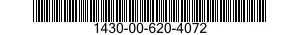 1430-00-620-4072  1430006204072 006204072