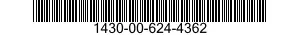 1430-00-624-4362  1430006244362 006244362