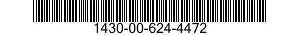 1430-00-624-4472  1430006244472 006244472