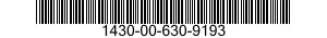 1430-00-630-9193  1430006309193 006309193