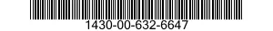 1430-00-632-6647  1430006326647 006326647