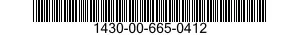 1430-00-665-0412  1430006650412 006650412