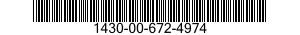 1430-00-672-4974  1430006724974 006724974
