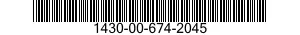 1430-00-674-2045  1430006742045 006742045