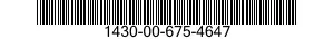 1430-00-675-4647  1430006754647 006754647