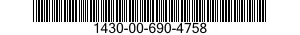 1430-00-690-4758  1430006904758 006904758