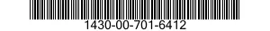 1430-00-701-6412  1430007016412 007016412