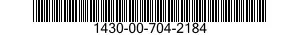1430-00-704-2184  1430007042184 007042184
