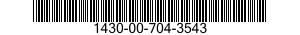 1430-00-704-3543  1430007043543 007043543