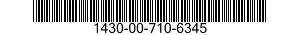 1430-00-710-6345  1430007106345 007106345