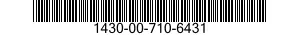 1430-00-710-6431  1430007106431 007106431