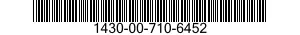 1430-00-710-6452  1430007106452 007106452