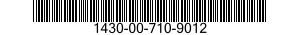 1430-00-710-9012  1430007109012 007109012