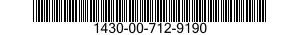 1430-00-712-9190  1430007129190 007129190