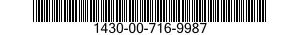 1430-00-716-9987  1430007169987 007169987