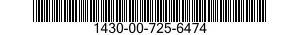 1430-00-725-6474  1430007256474 007256474