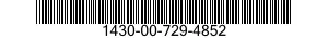 1430-00-729-4852  1430007294852 007294852