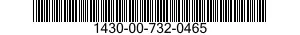 1430-00-732-0465  1430007320465 007320465