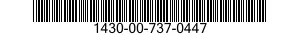 1430-00-737-0447  1430007370447 007370447