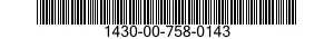 1430-00-758-0143  1430007580143 007580143