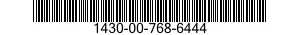 1430-00-768-6444  1430007686444 007686444