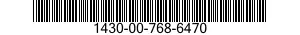 1430-00-768-6470  1430007686470 007686470